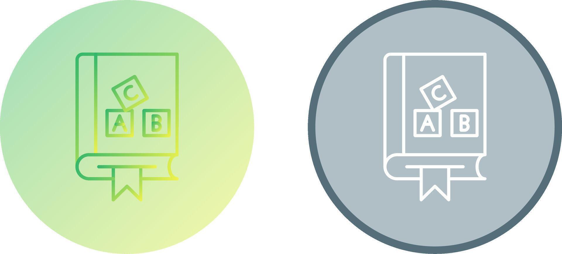 Alphabet Icon Design vector