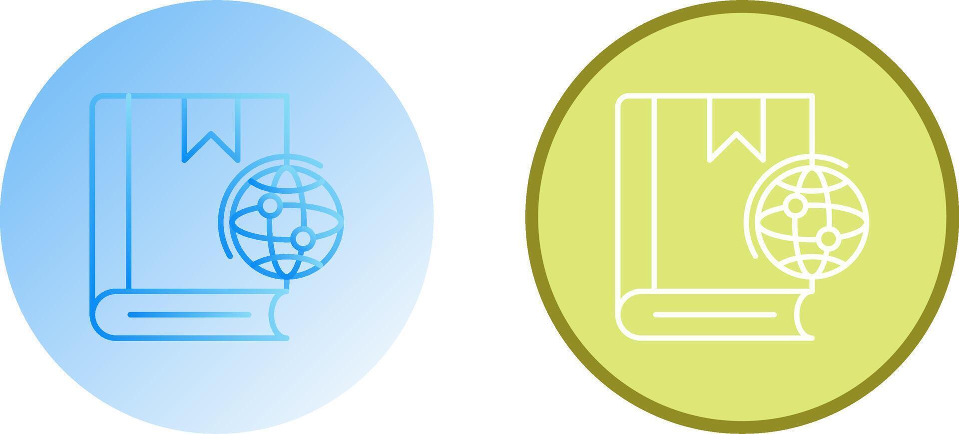 Globel Icon Design vector