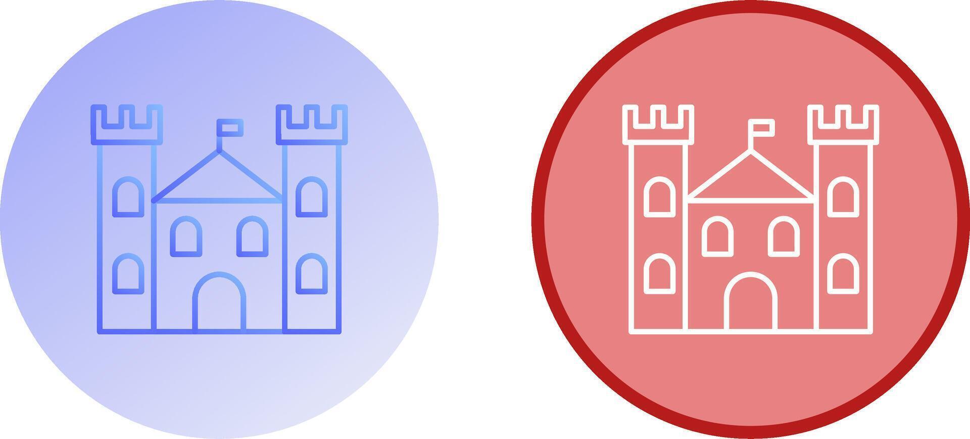 Castle Icon Design vector
