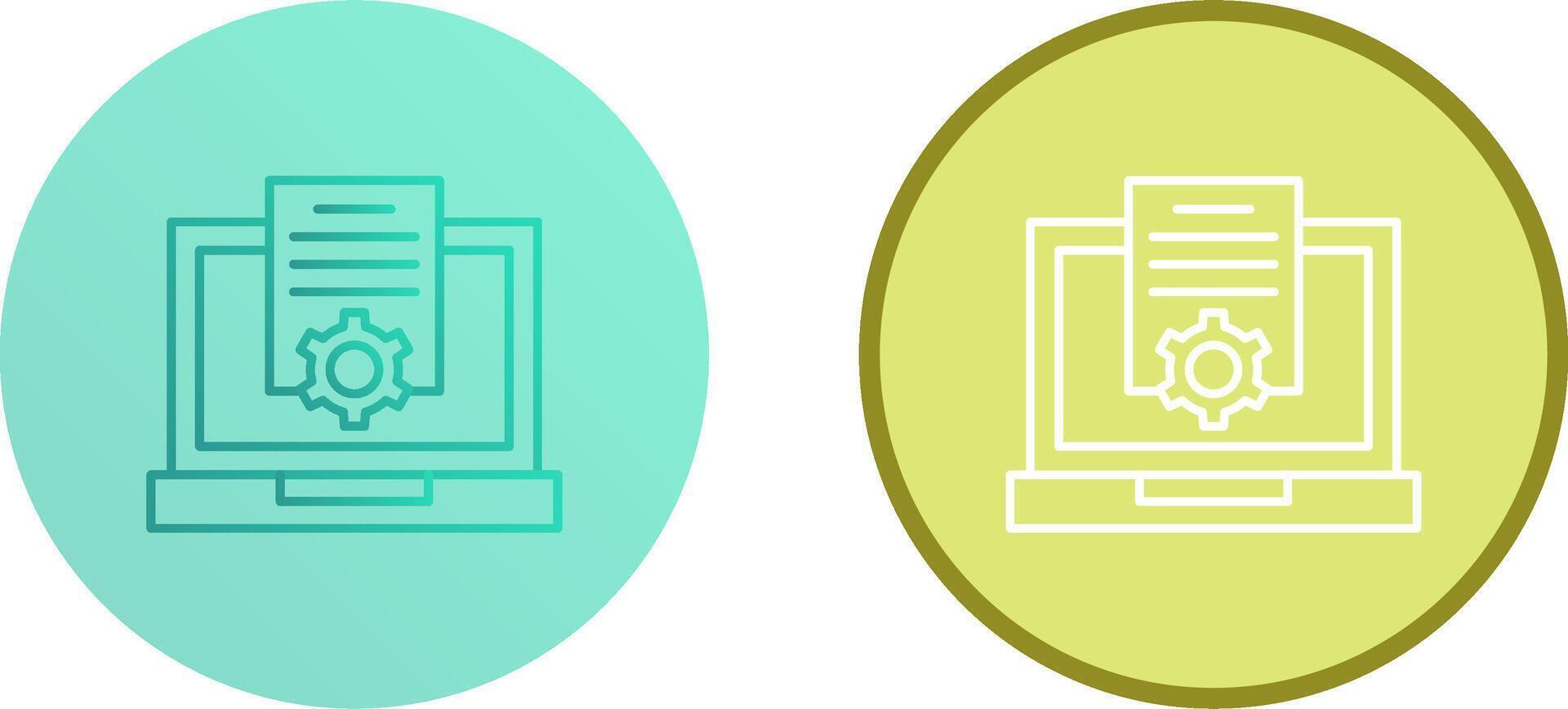 Research Icon Design vector