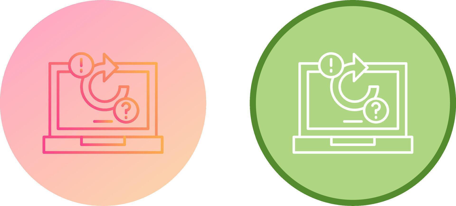Problem solving Icon Design vector