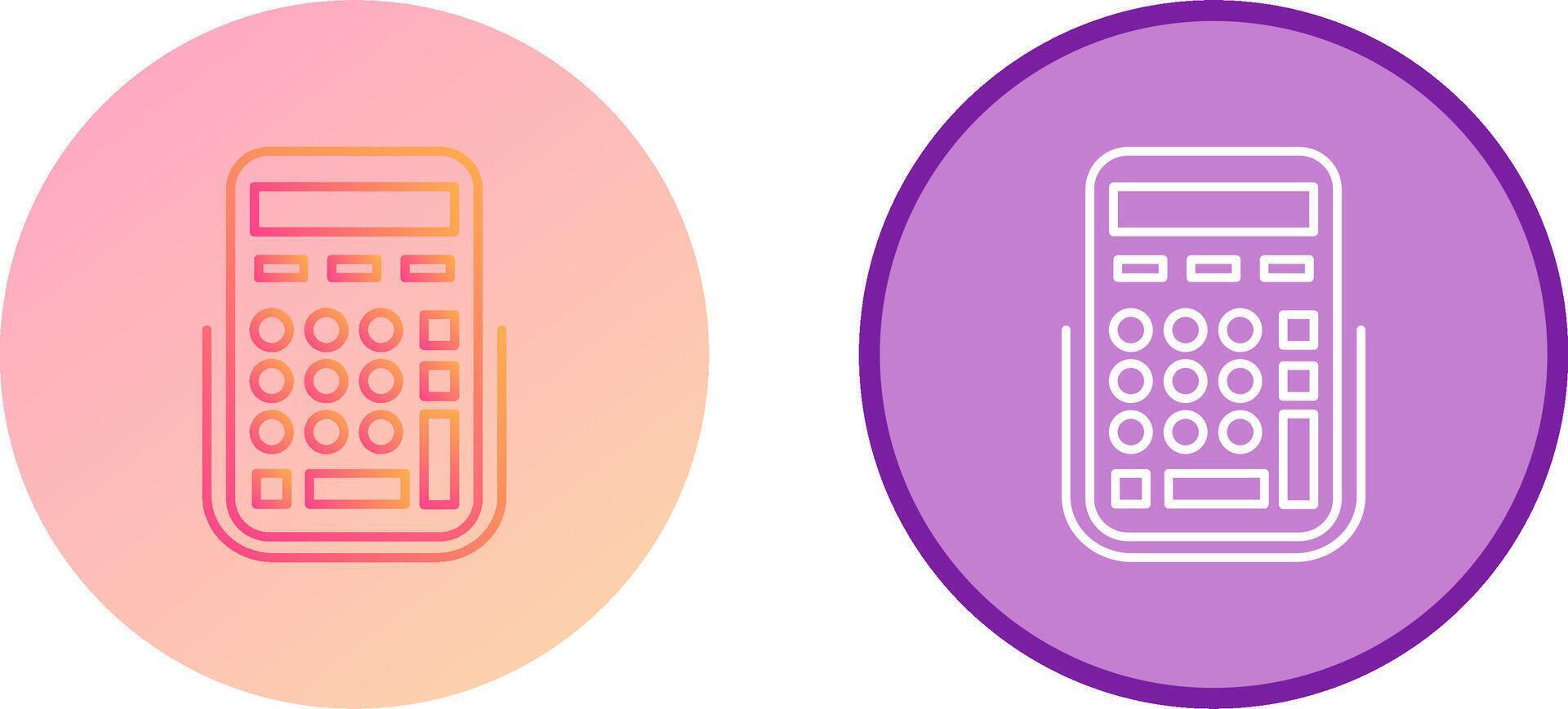 Calculator Icon Design vector