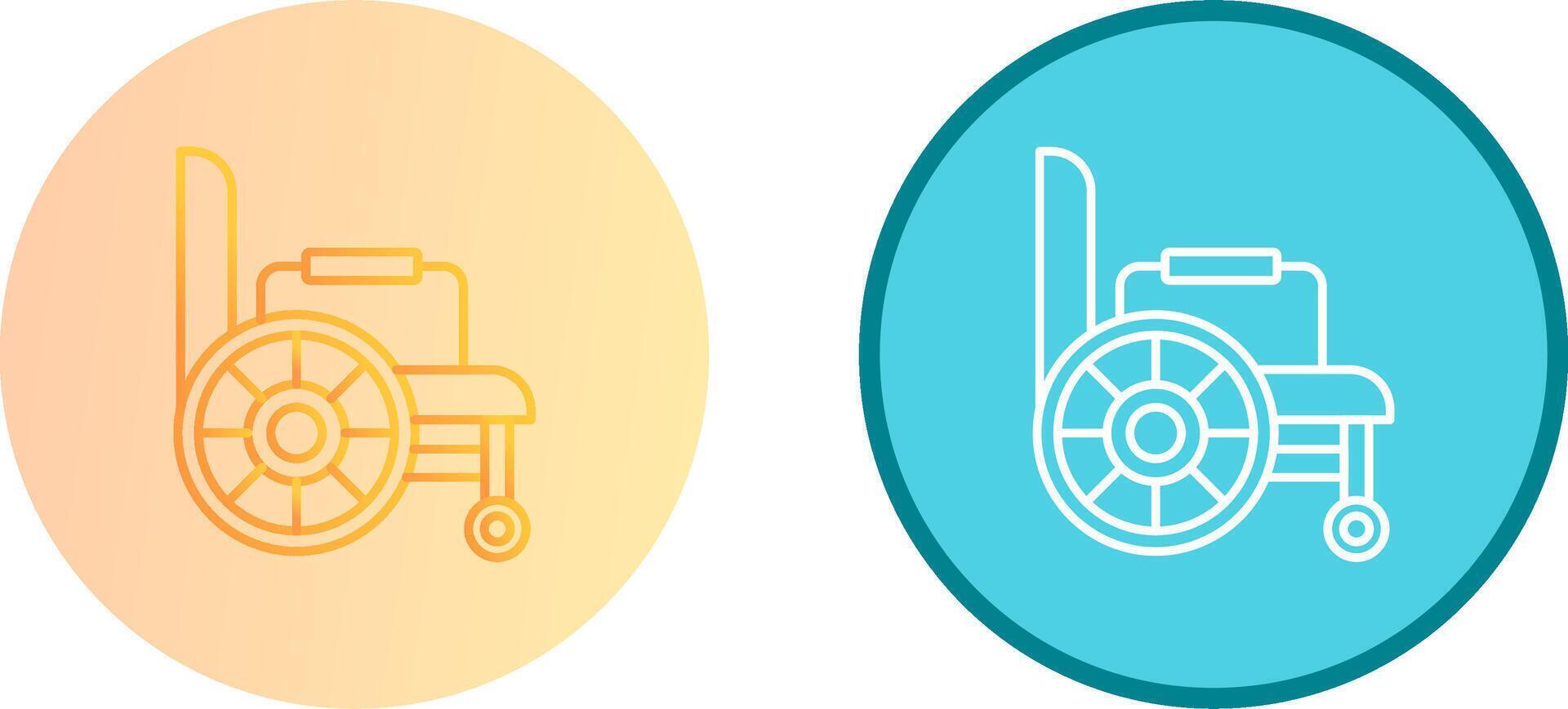 Wheelchair Icon Design vector
