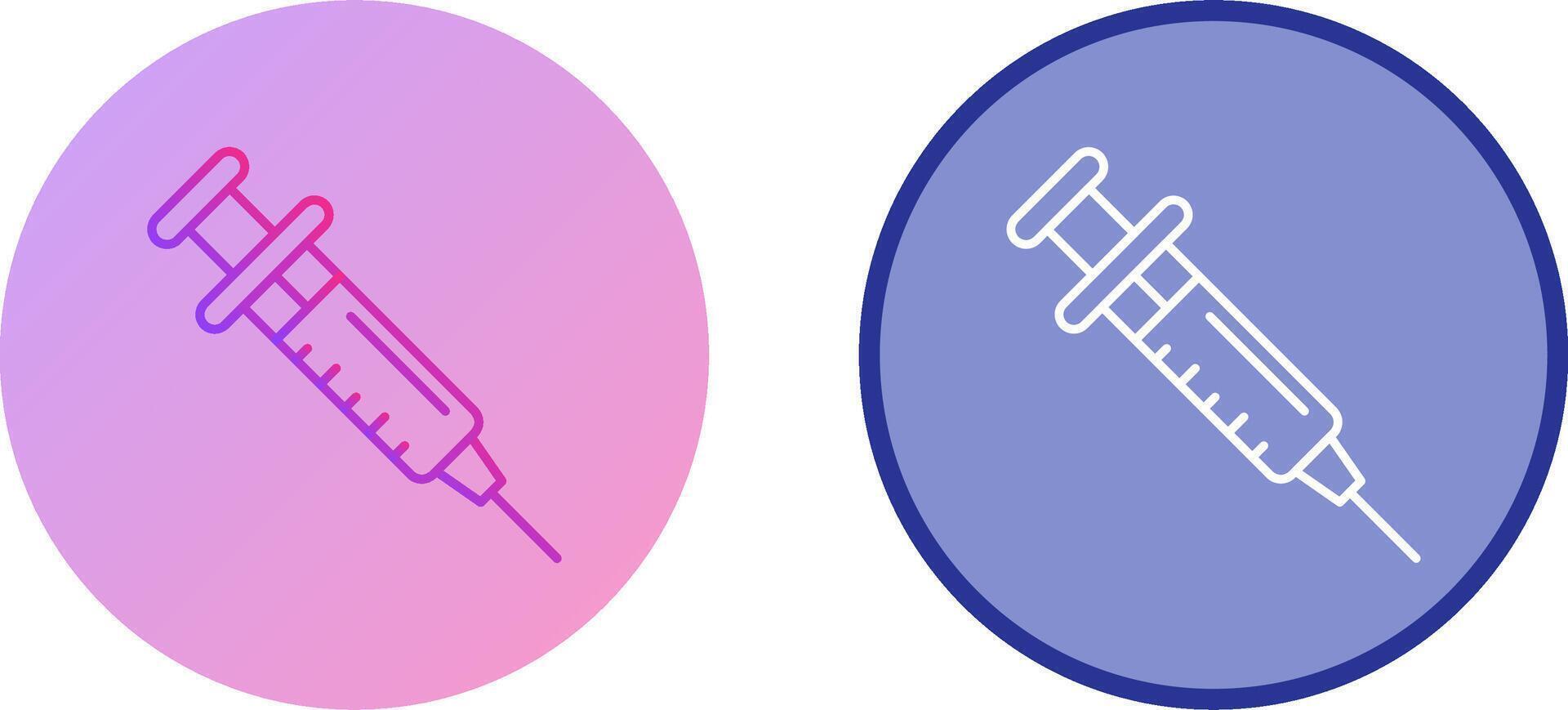 Injection Icon Design vector