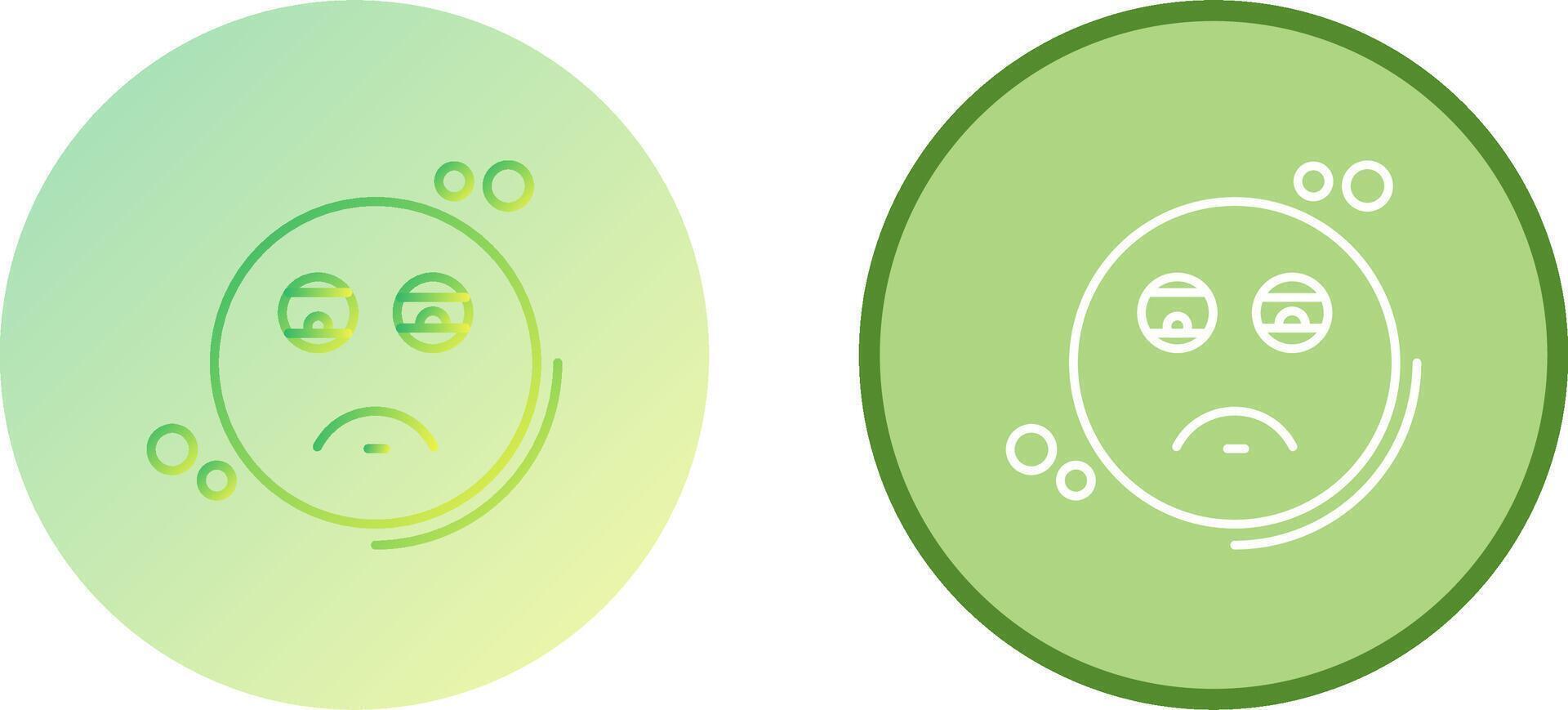 Tired Icon Design vector