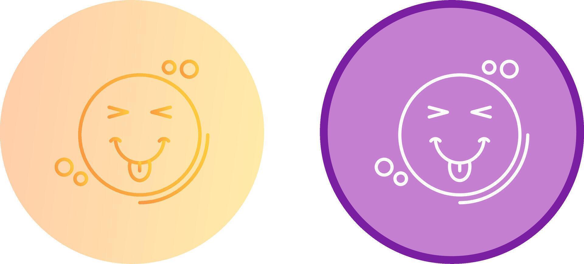 Naughty Icon Design vector