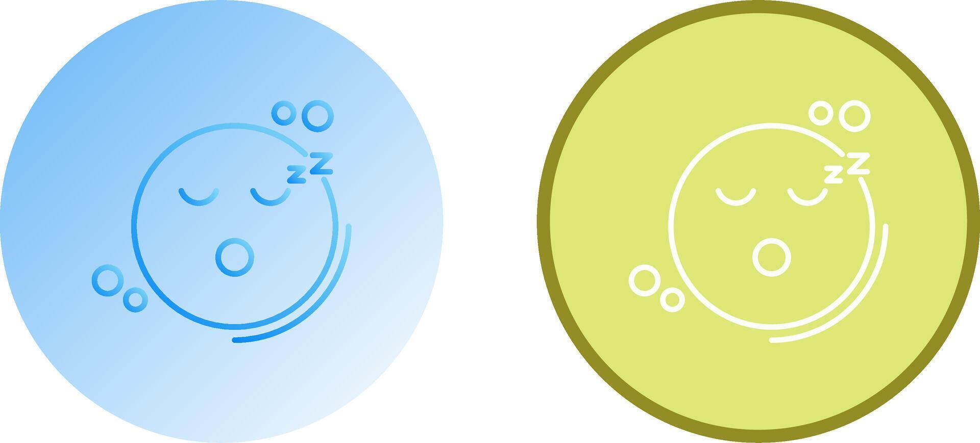 Sleep Icon Design vector