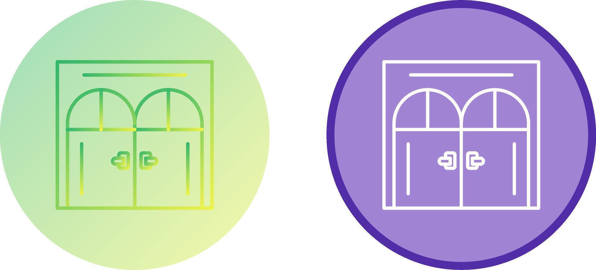 Door Icon Design vector