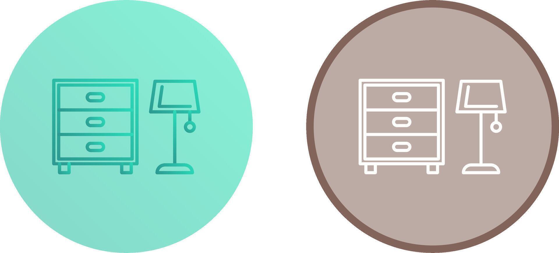 Drawers Icon Design vector