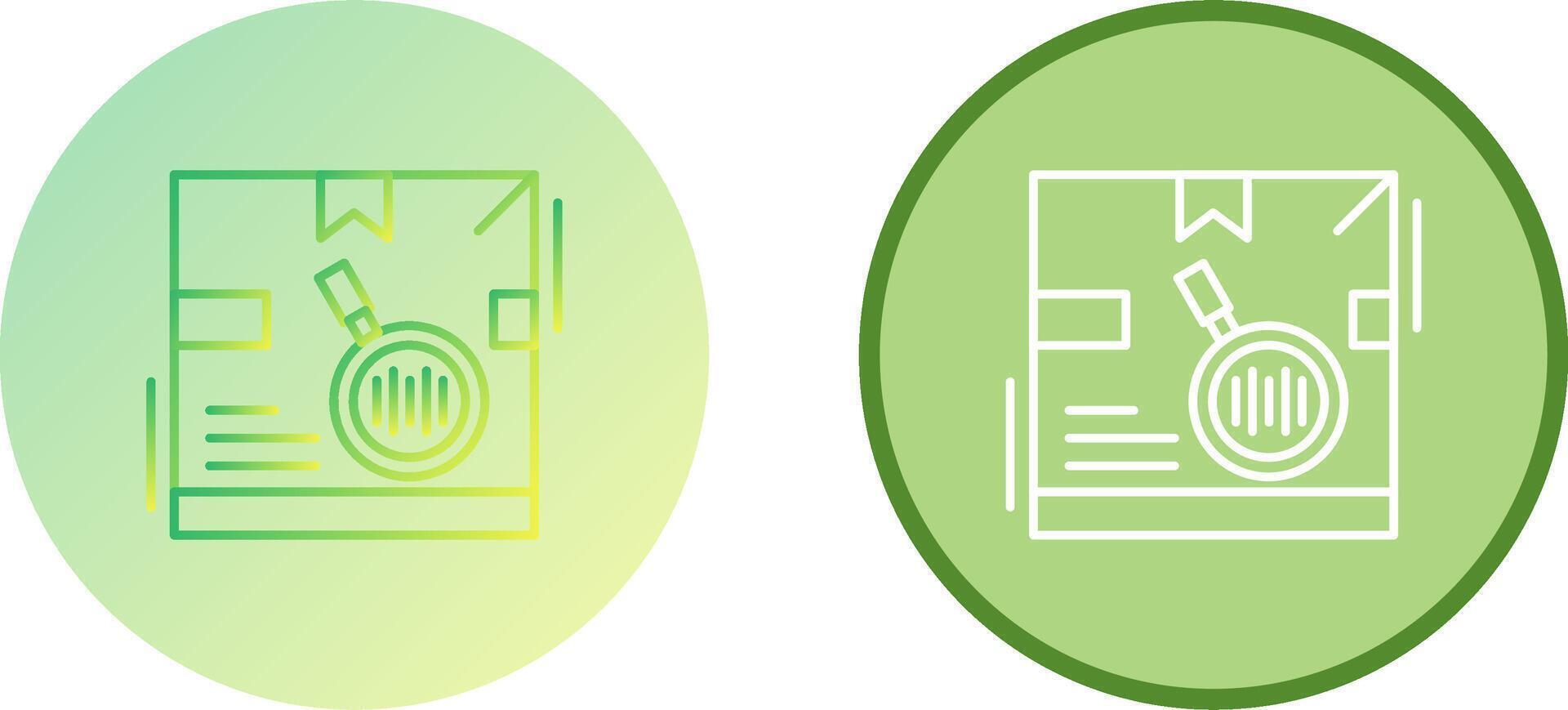 Tracking Code Icon Design 44468247 Vector Art at Vecteezy