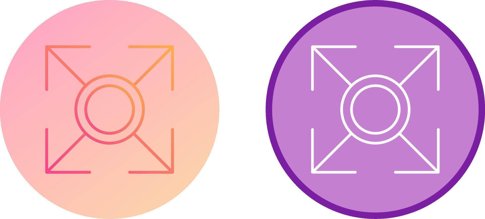 Expand Icon Design vector