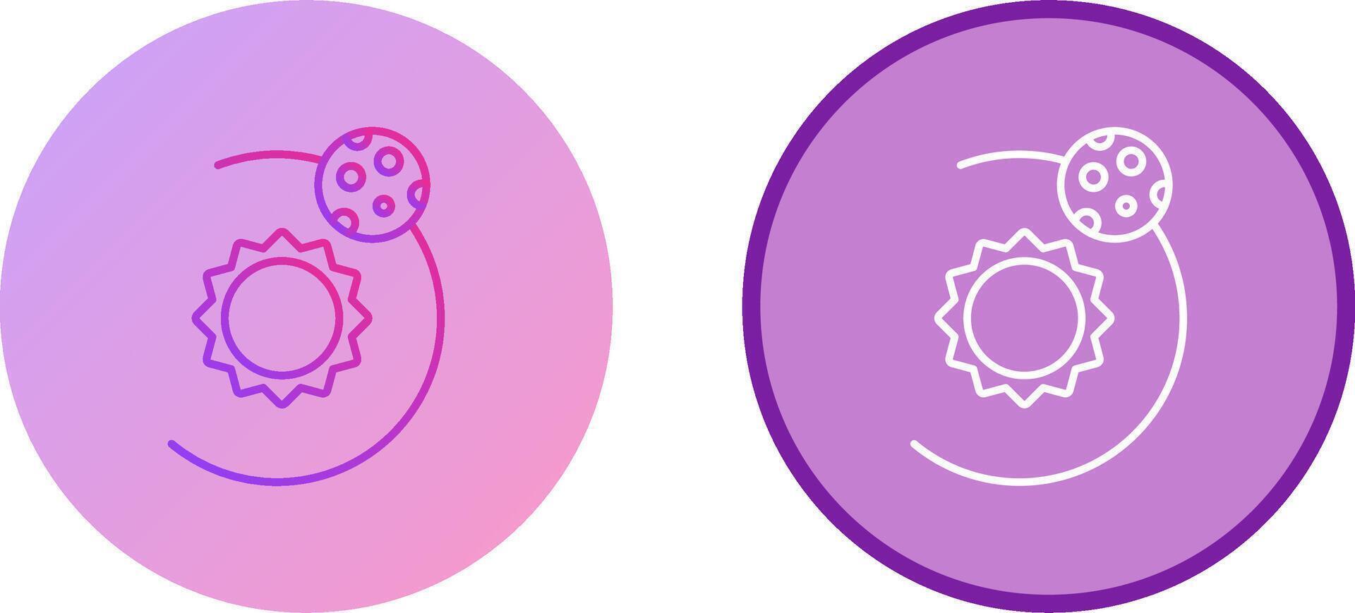 Orbit Icon Design vector