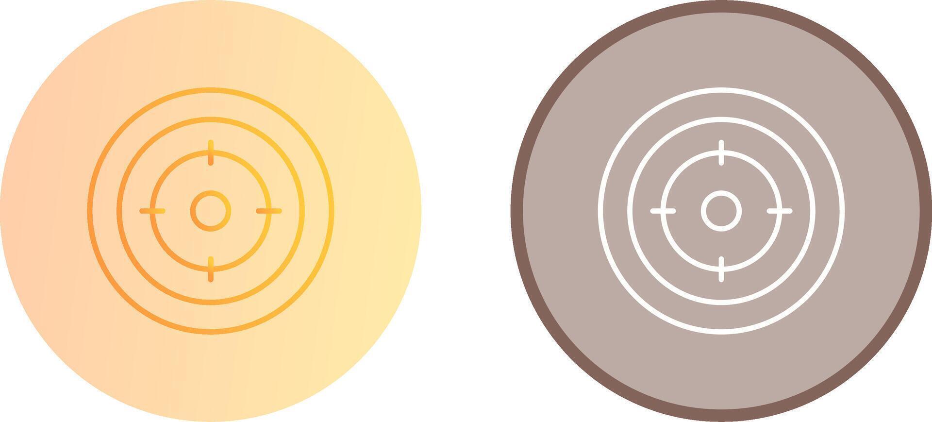Target Icon Design vector