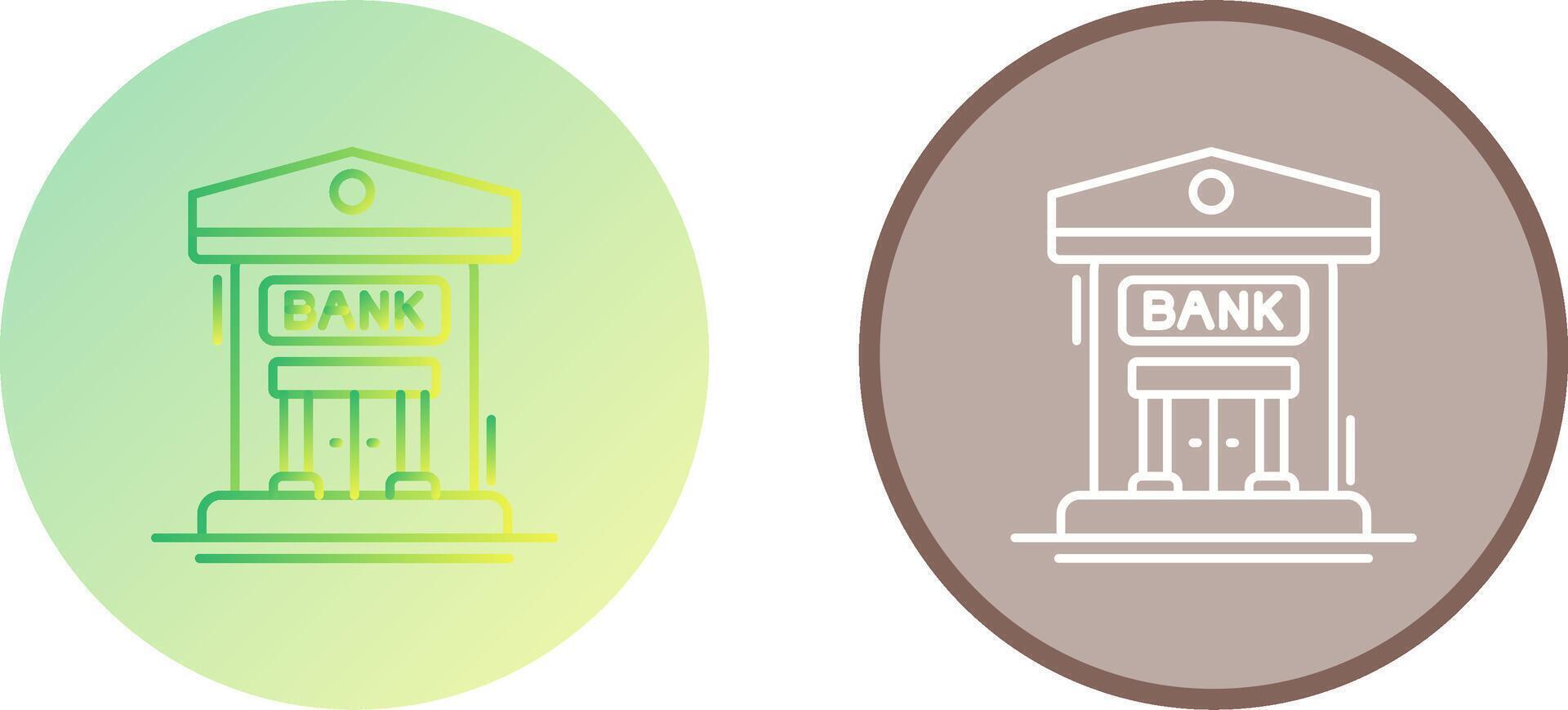 Bank Icon Design vector