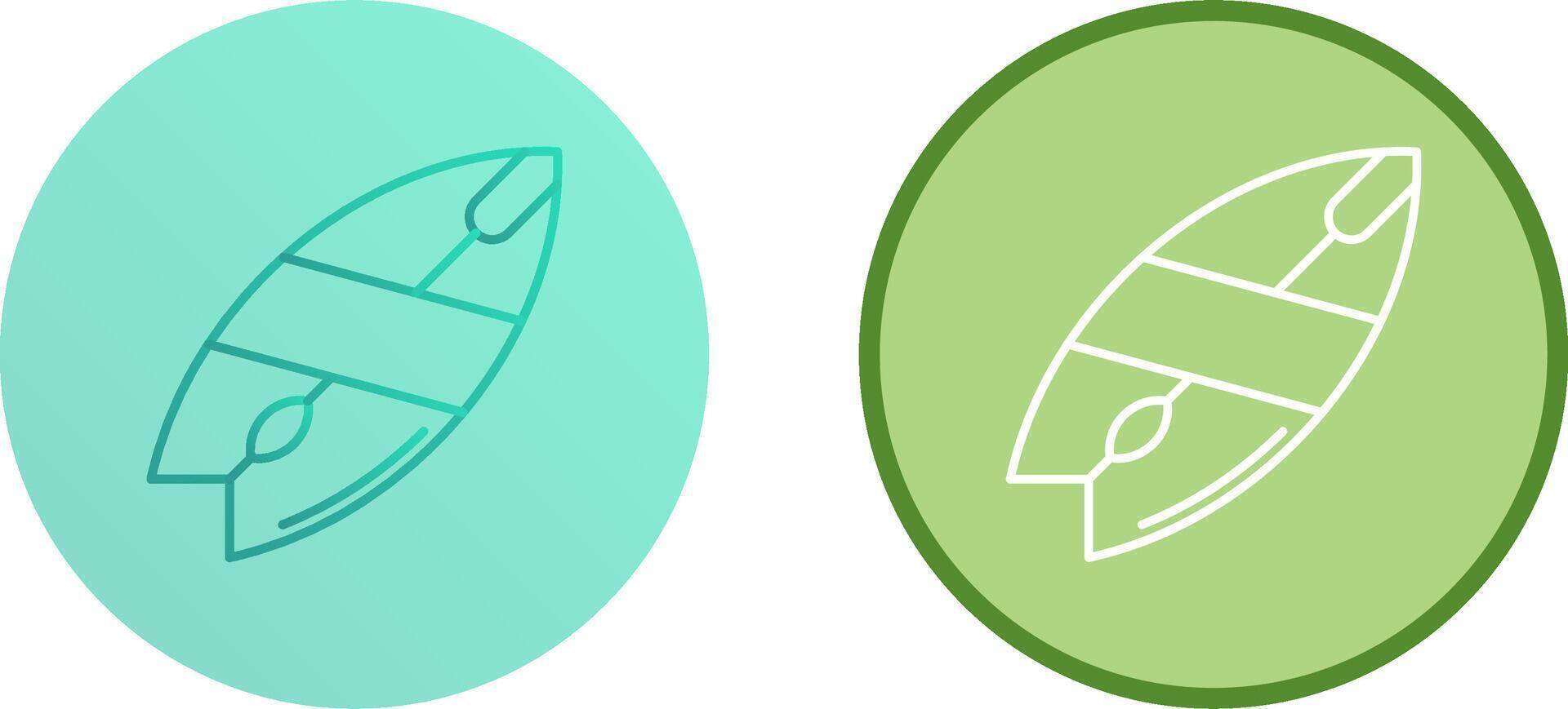Surfboard Icon Design vector