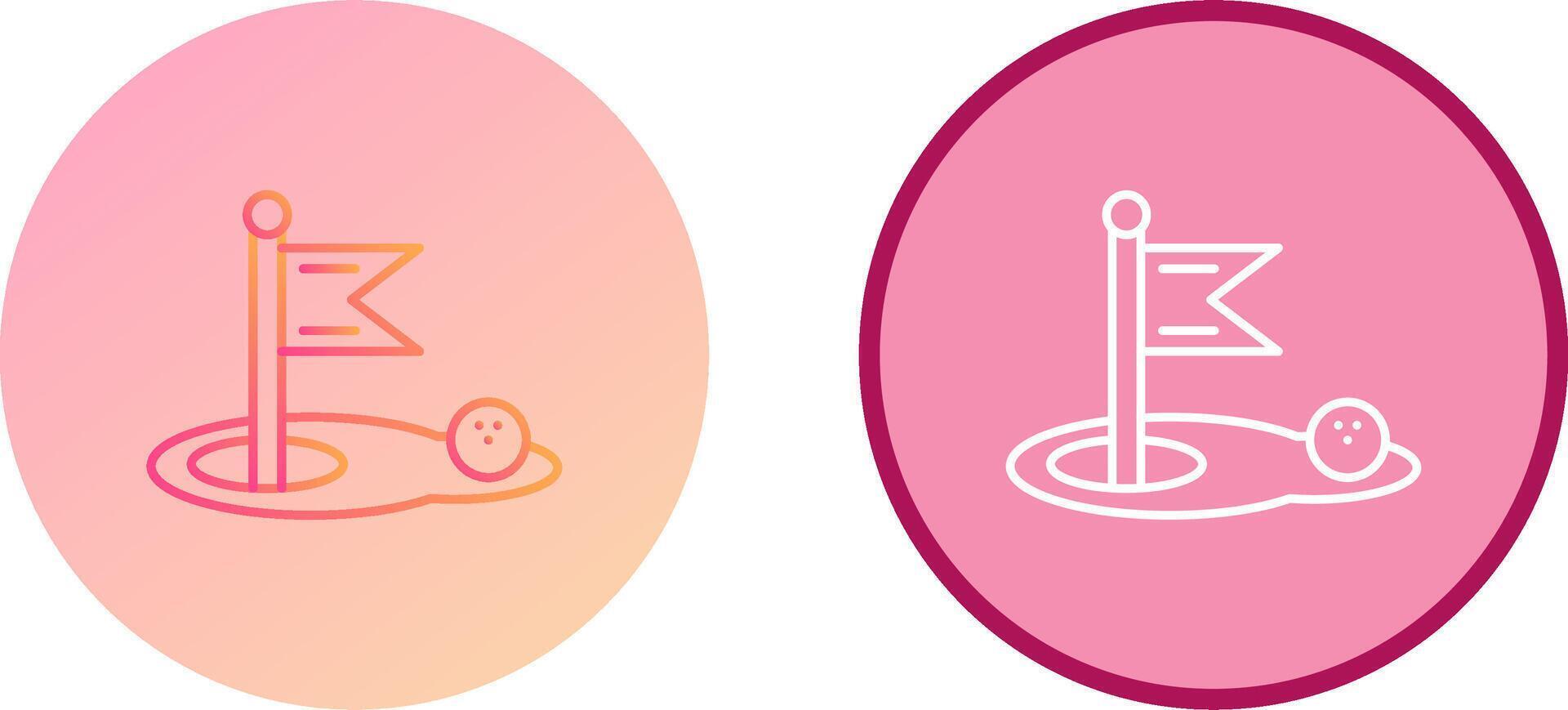 Golf Icon Design vector
