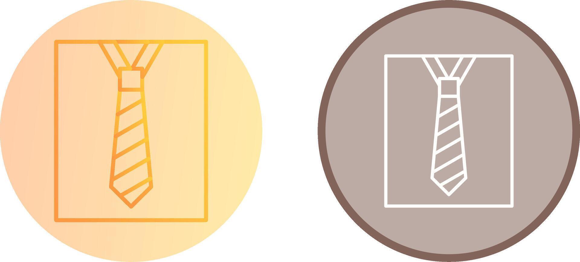Tie Icon Design vector