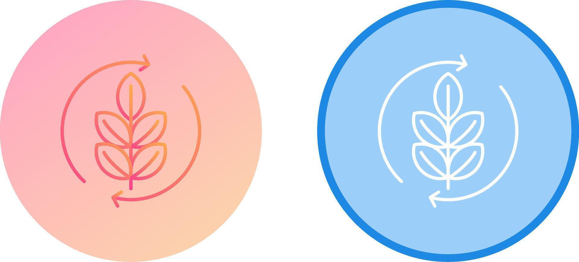 Agronomy Icon Design vector