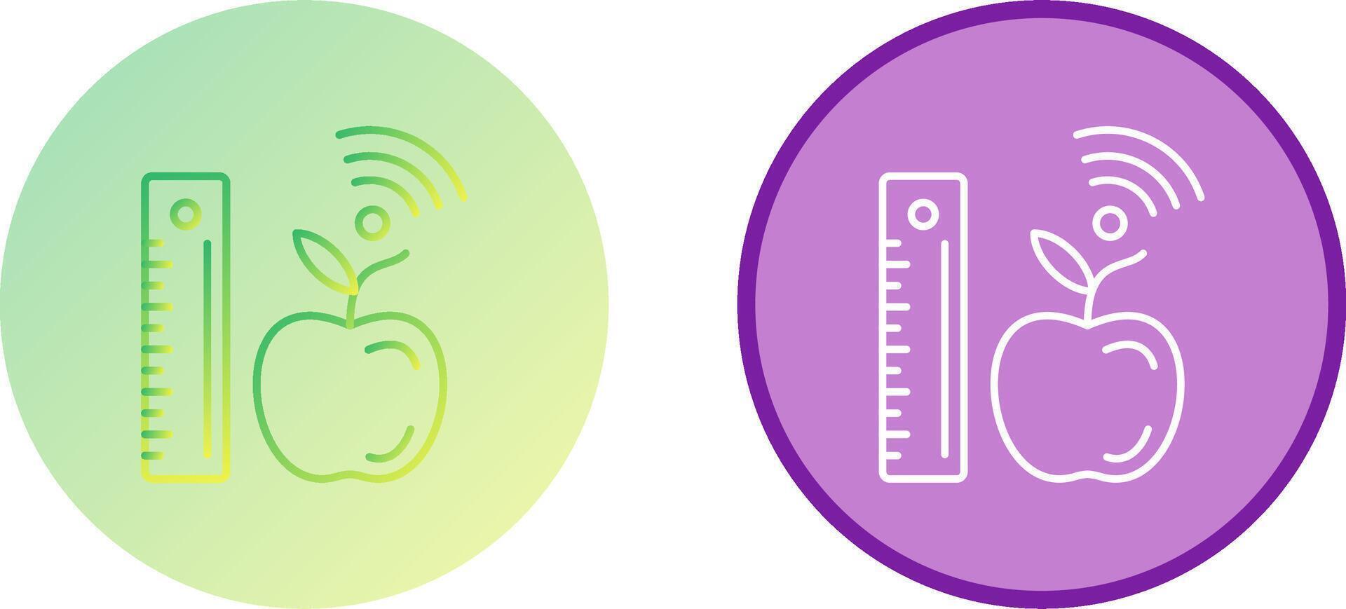 Measure Icon Design vector