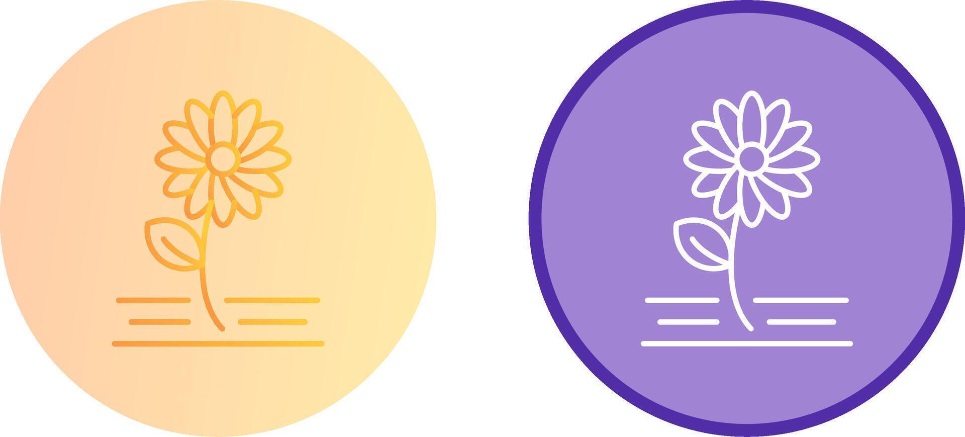 Flowers Icon Design vector
