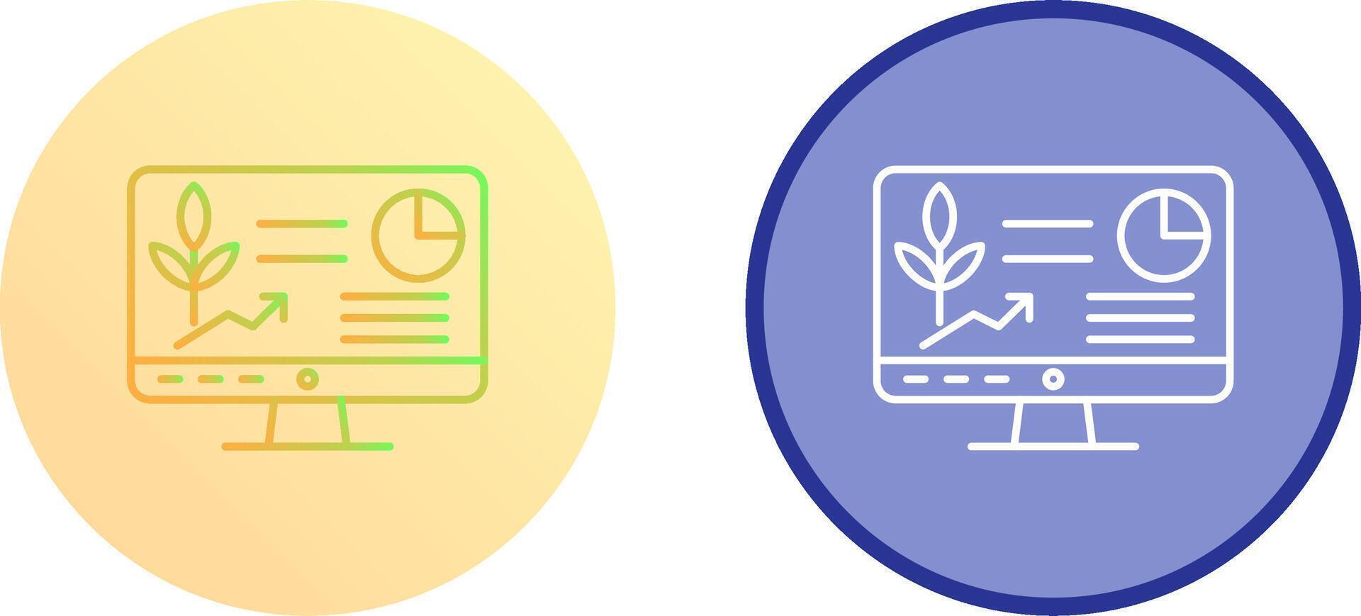 Computer Icon Design vector