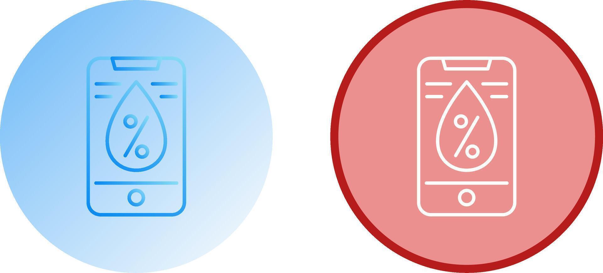 Water Icon Design vector