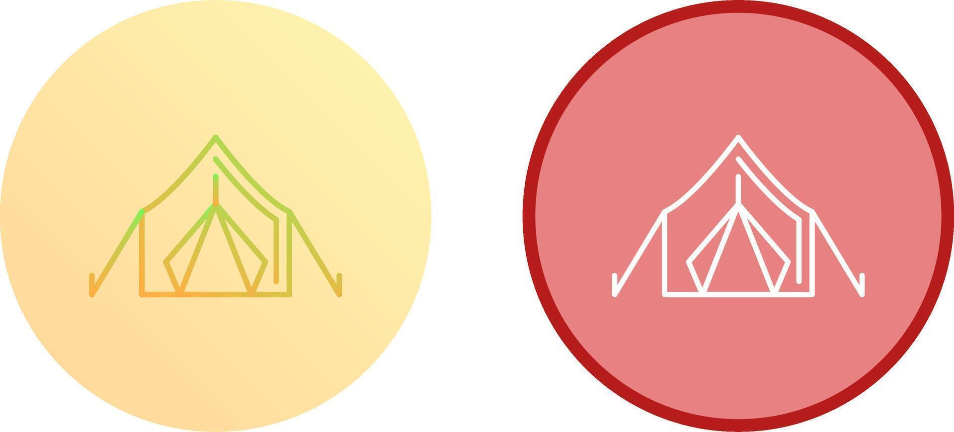 Tent Icon Design vector