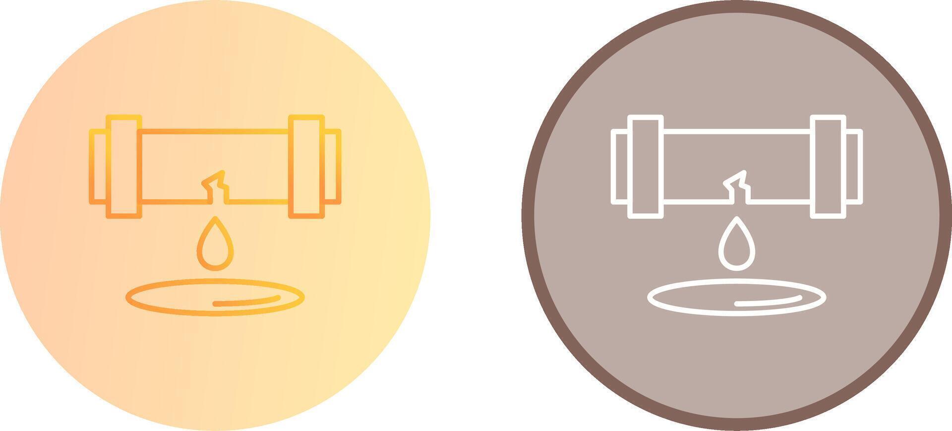 Leak Icon Design vector