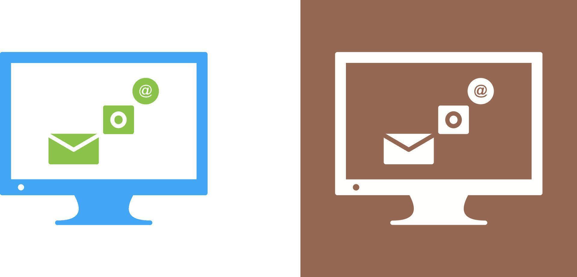 Unique Digital Marketing Icon Design vector