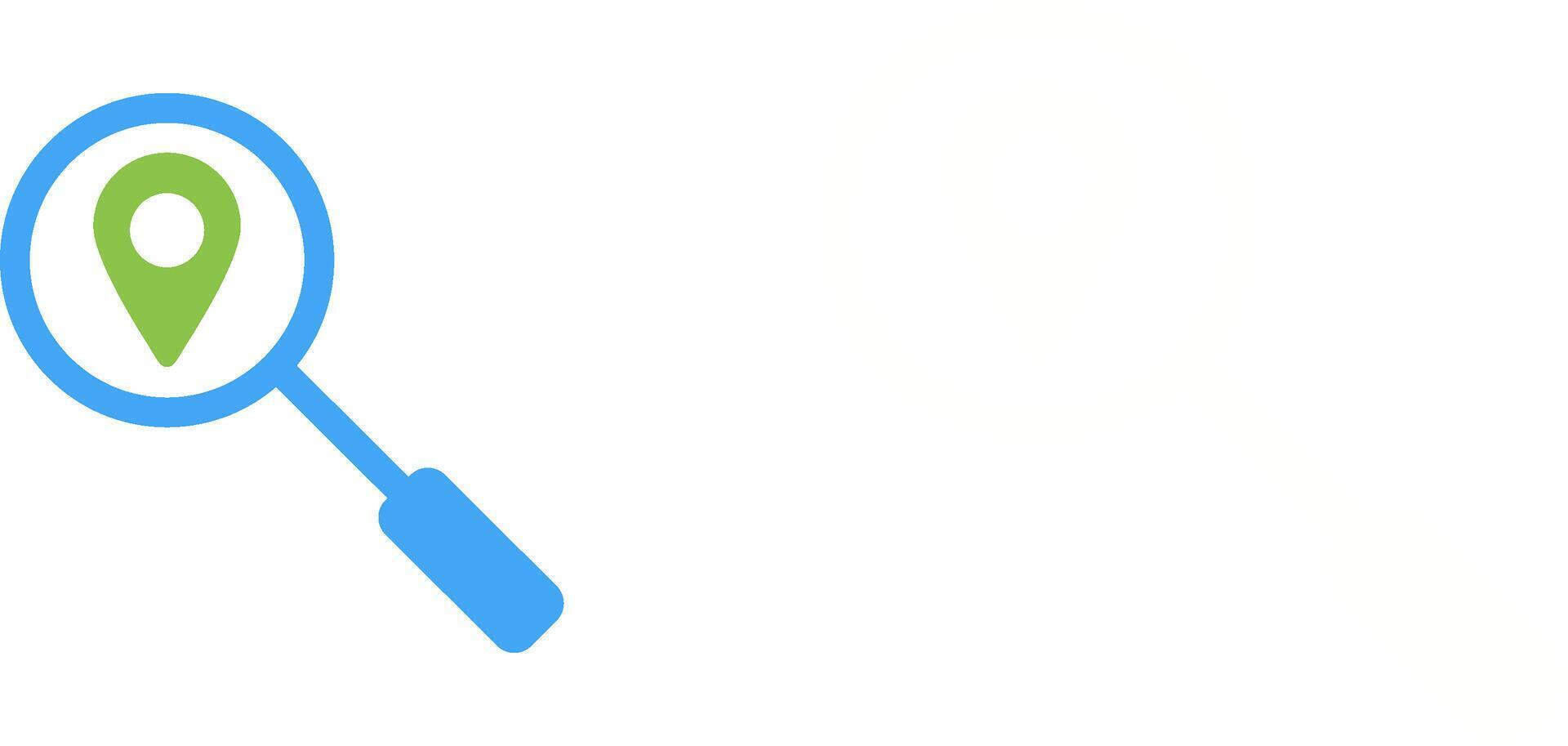 Unique Tracking Services Icon Design vector