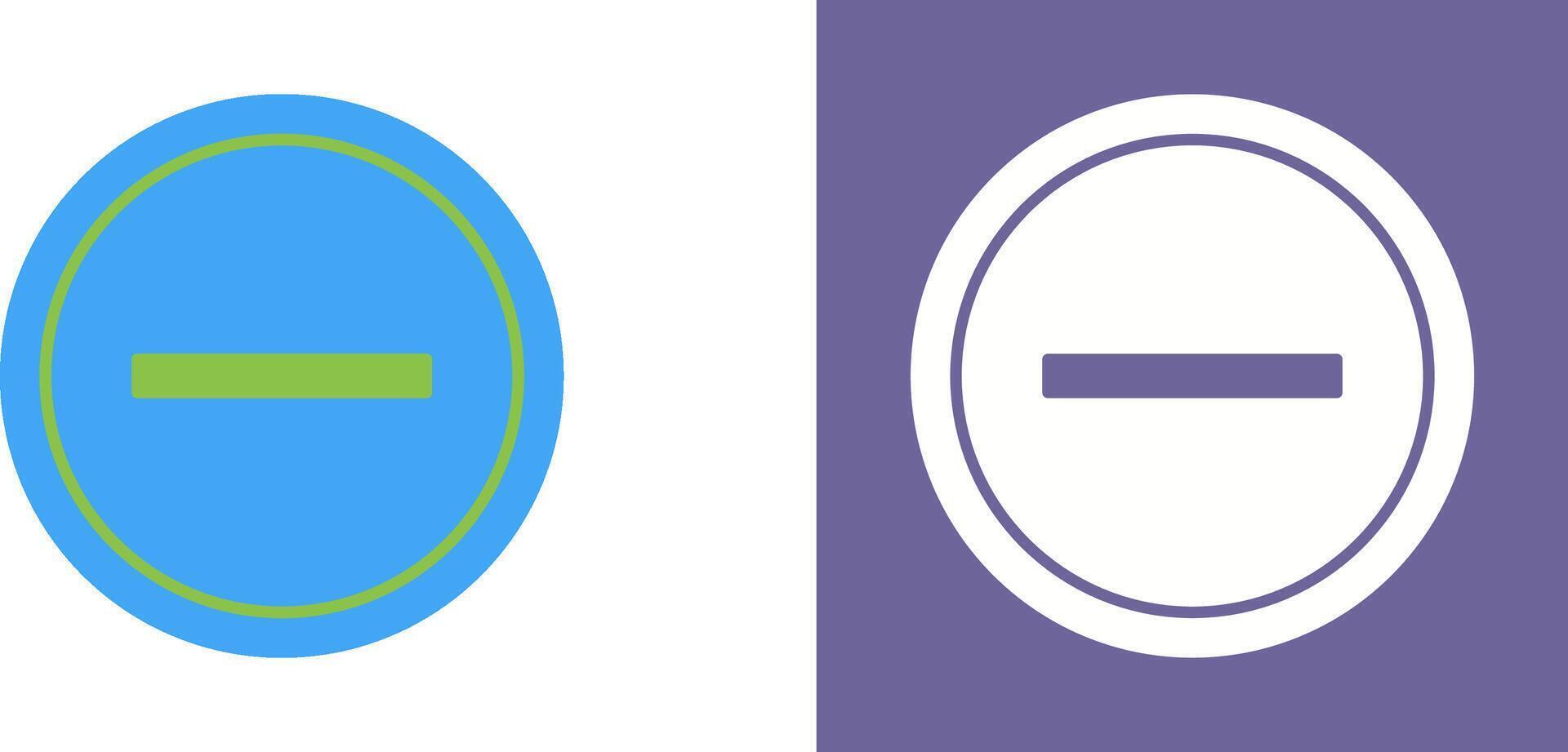 Entry Prohibited Icon Design vector