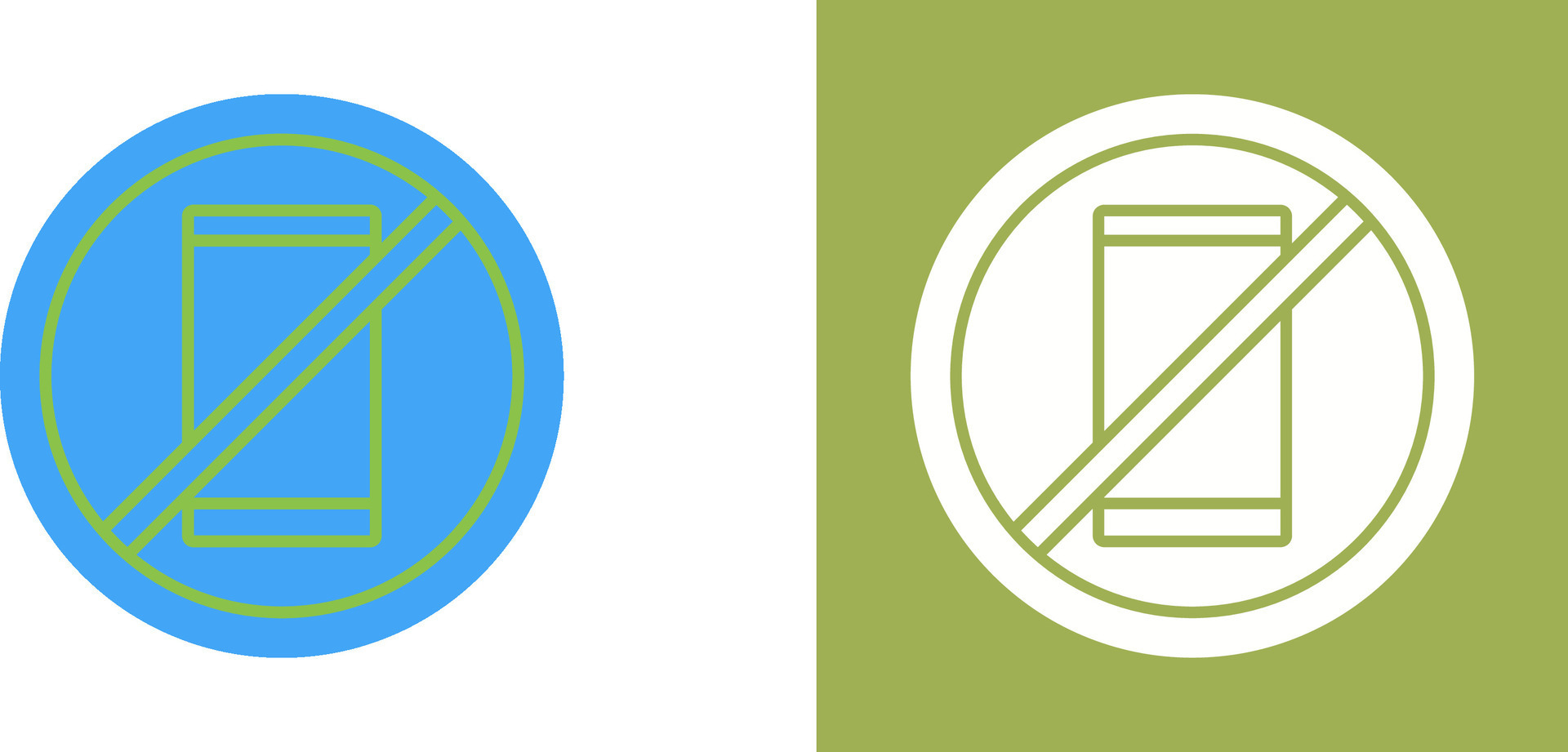 No Cell Phones Icon Design 44469266 Vector Art at Vecteezy