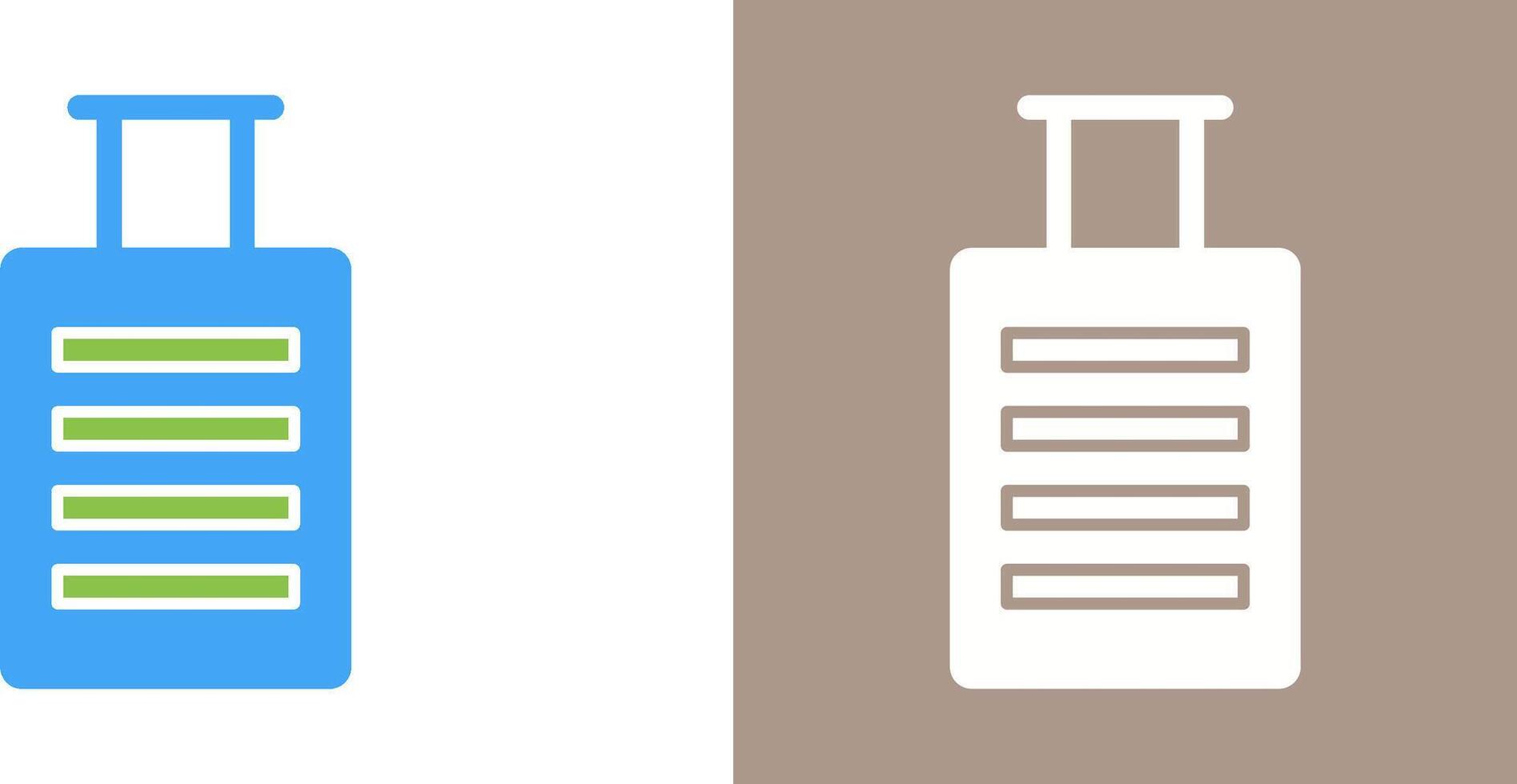 Luggage Icon Design vector