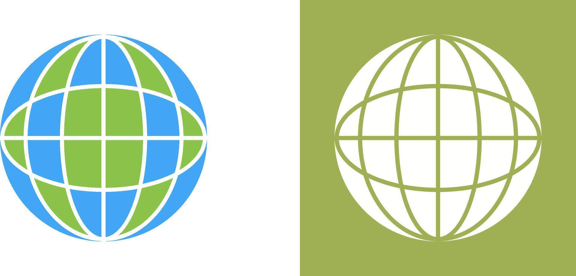 Globe Icon Design vector
