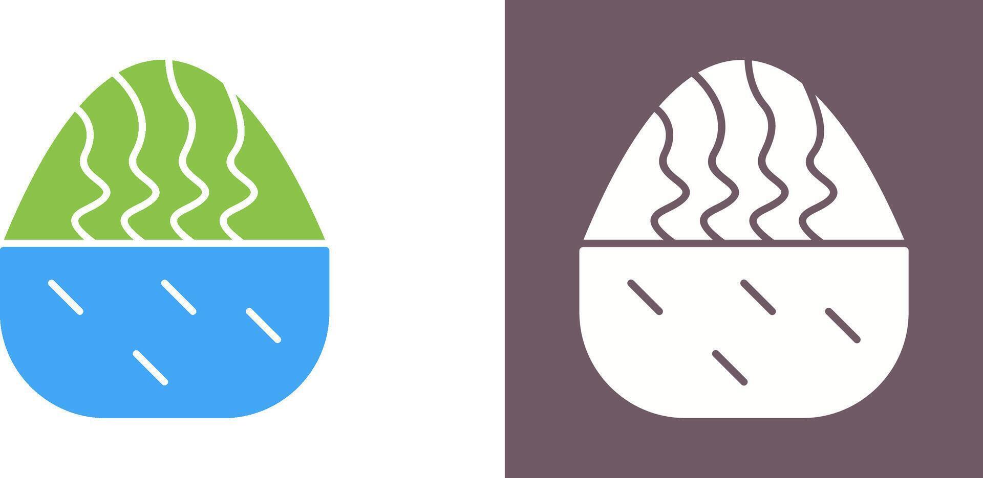 Cream Muffin Icon Design vector