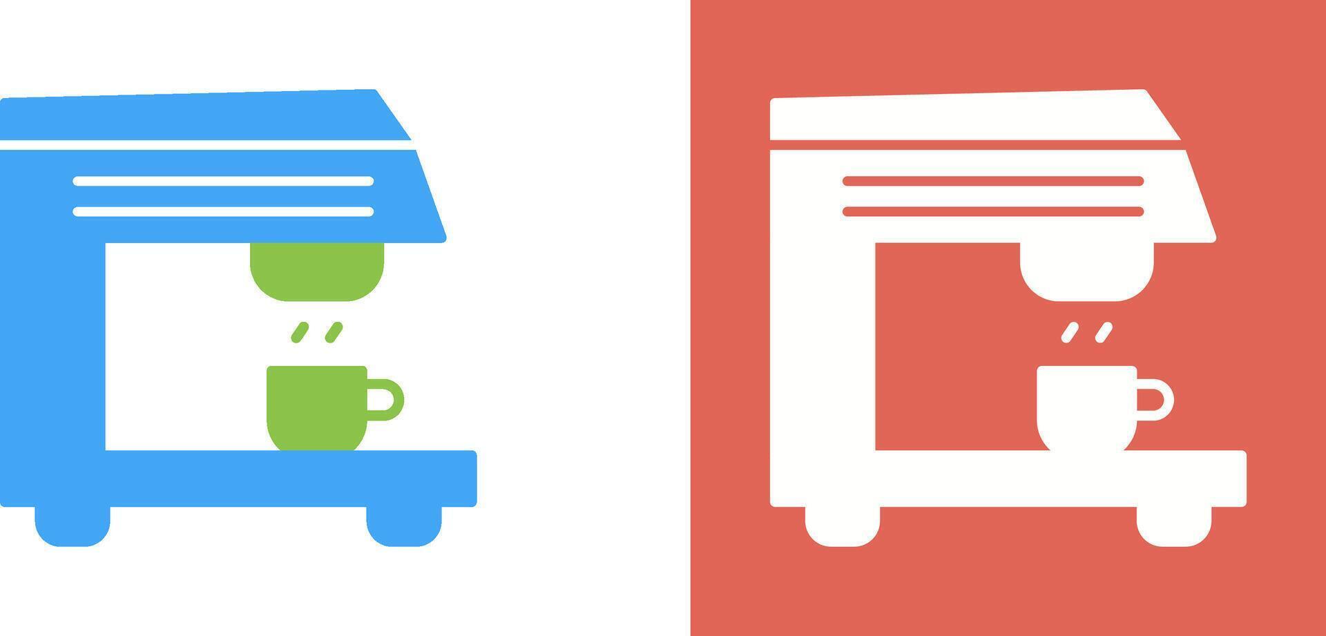 Coffee Machine Icon Design vector