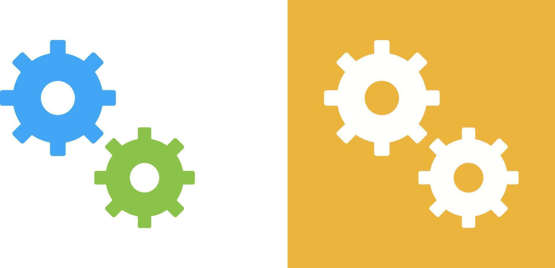 Unique Configurations Icon Design vector