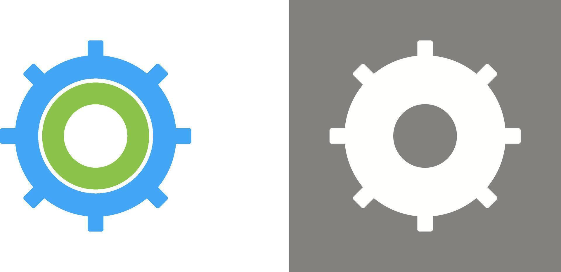 Unique Settings Icon Design vector