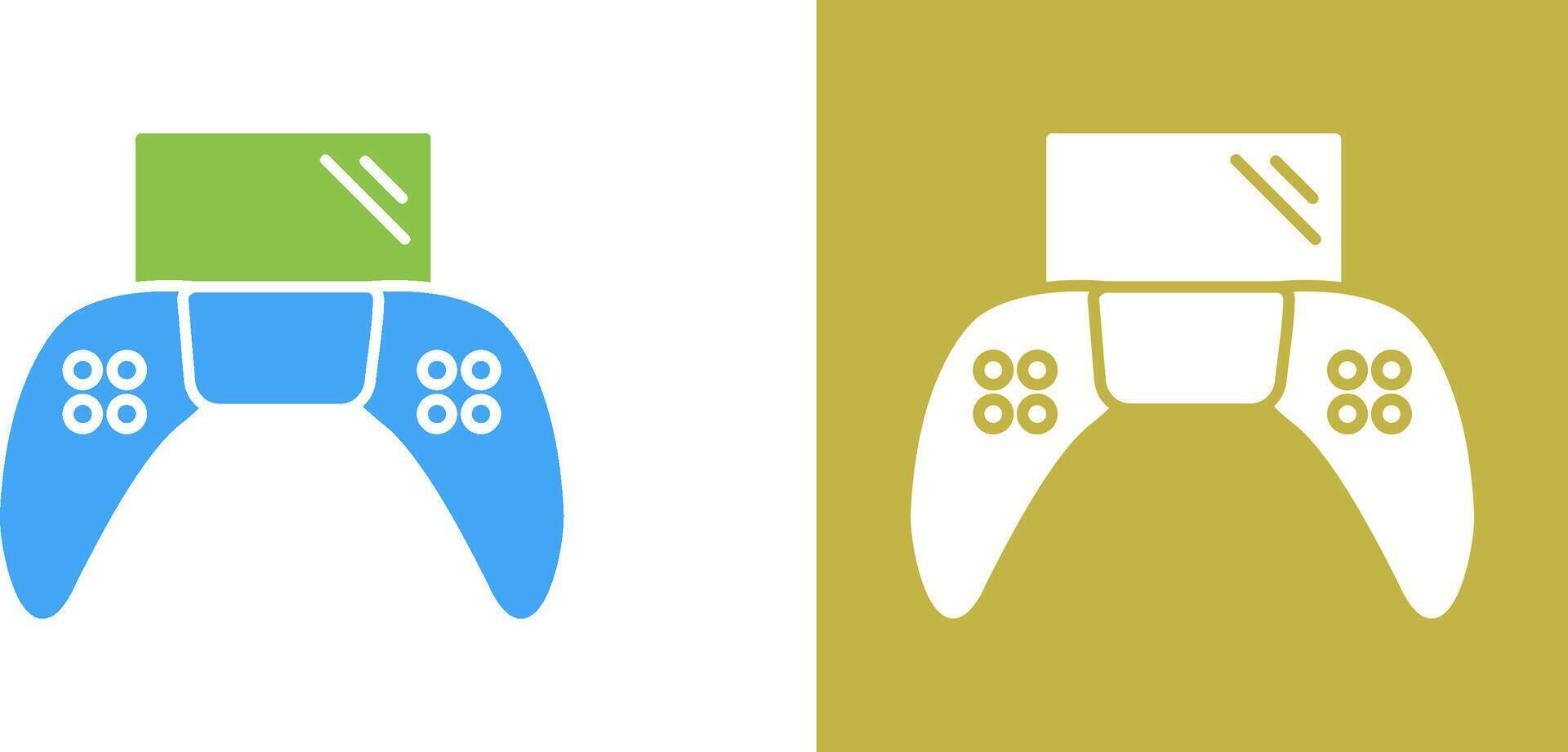 Unique Play Station Icon Design vector