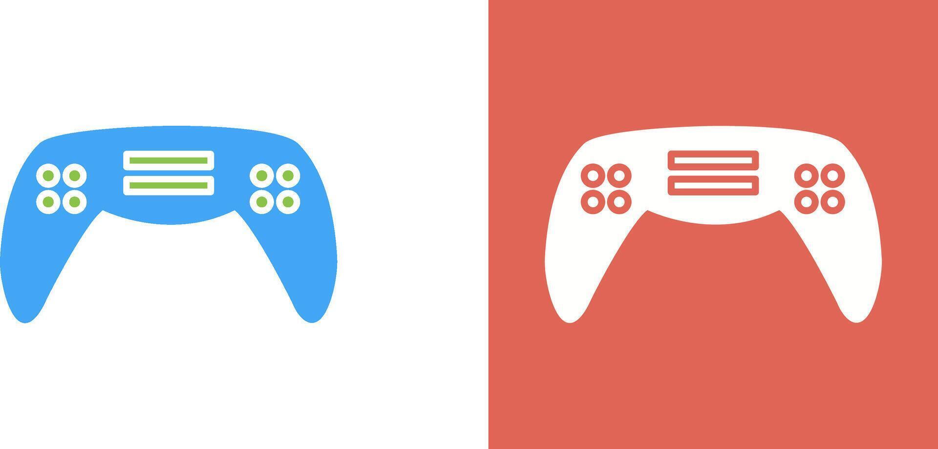 Unique Gaming Console Icon Design vector