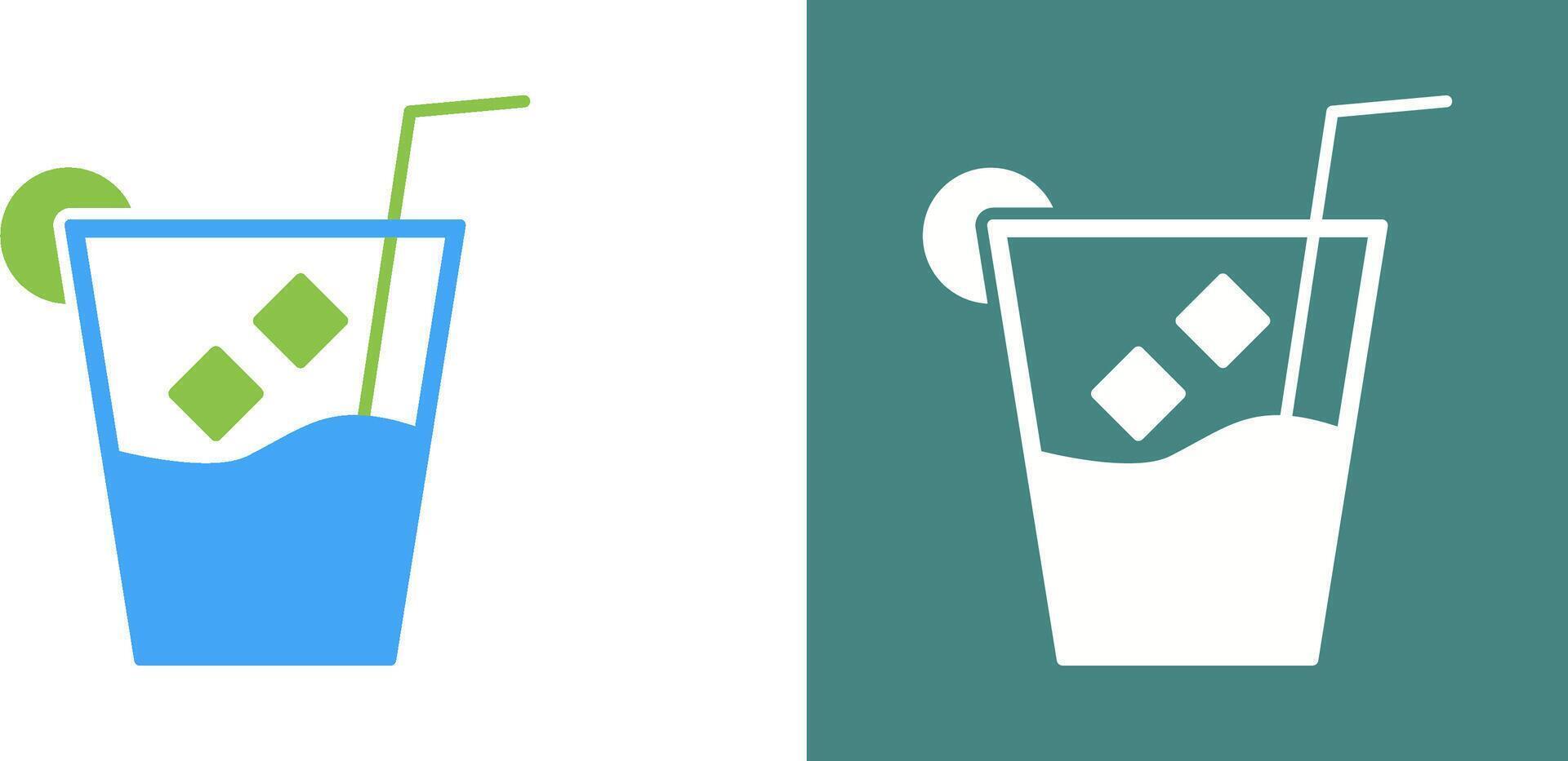 Unique Whiskey Sour Icon Design vector