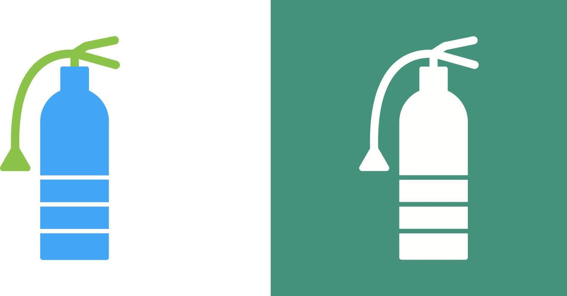 Unique Extinguisher Icon Design vector