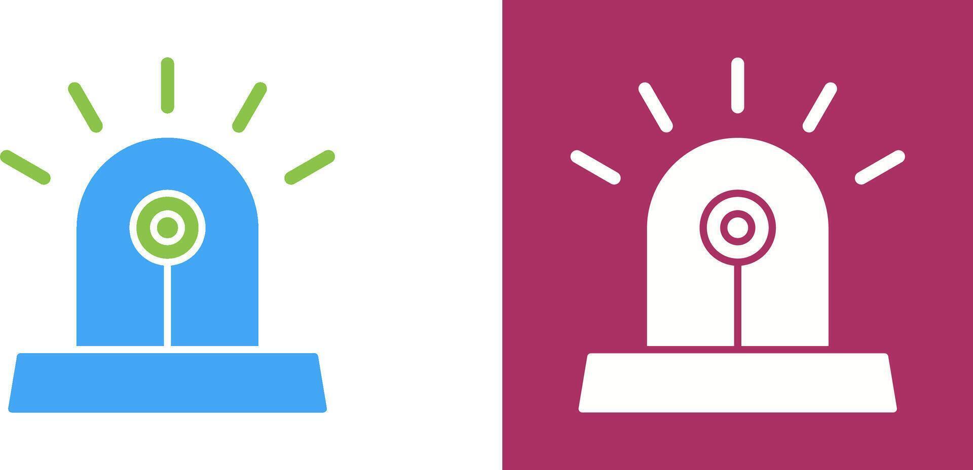 Unique Siren Icon Design vector