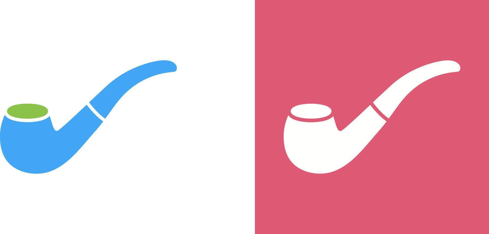 Smoking Pipe Icon Design vector