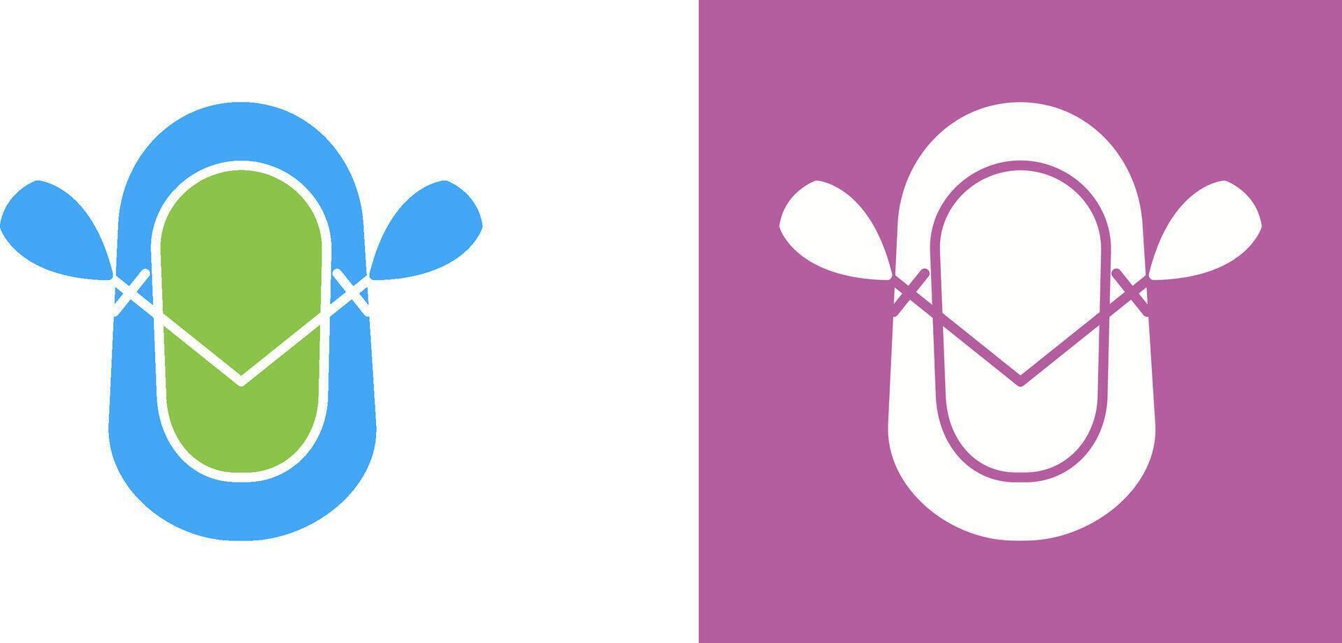 Dinghy Icon Design vector