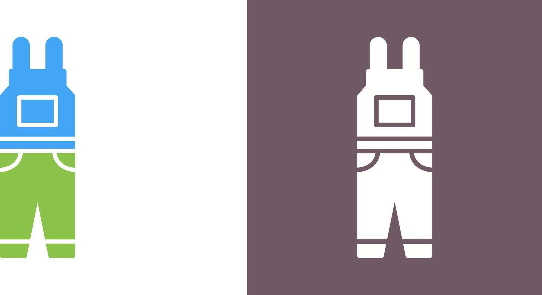 Jumpsuit Icon Design vector