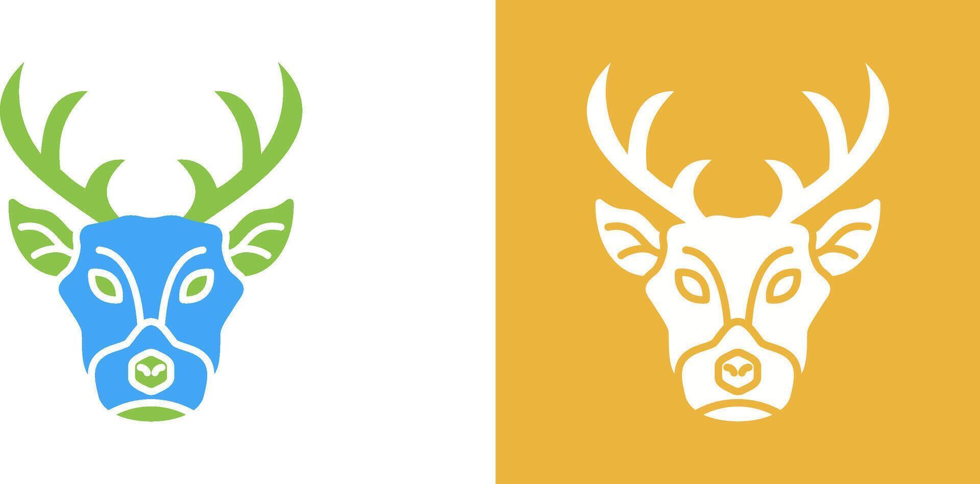 Deer Icon Design vector