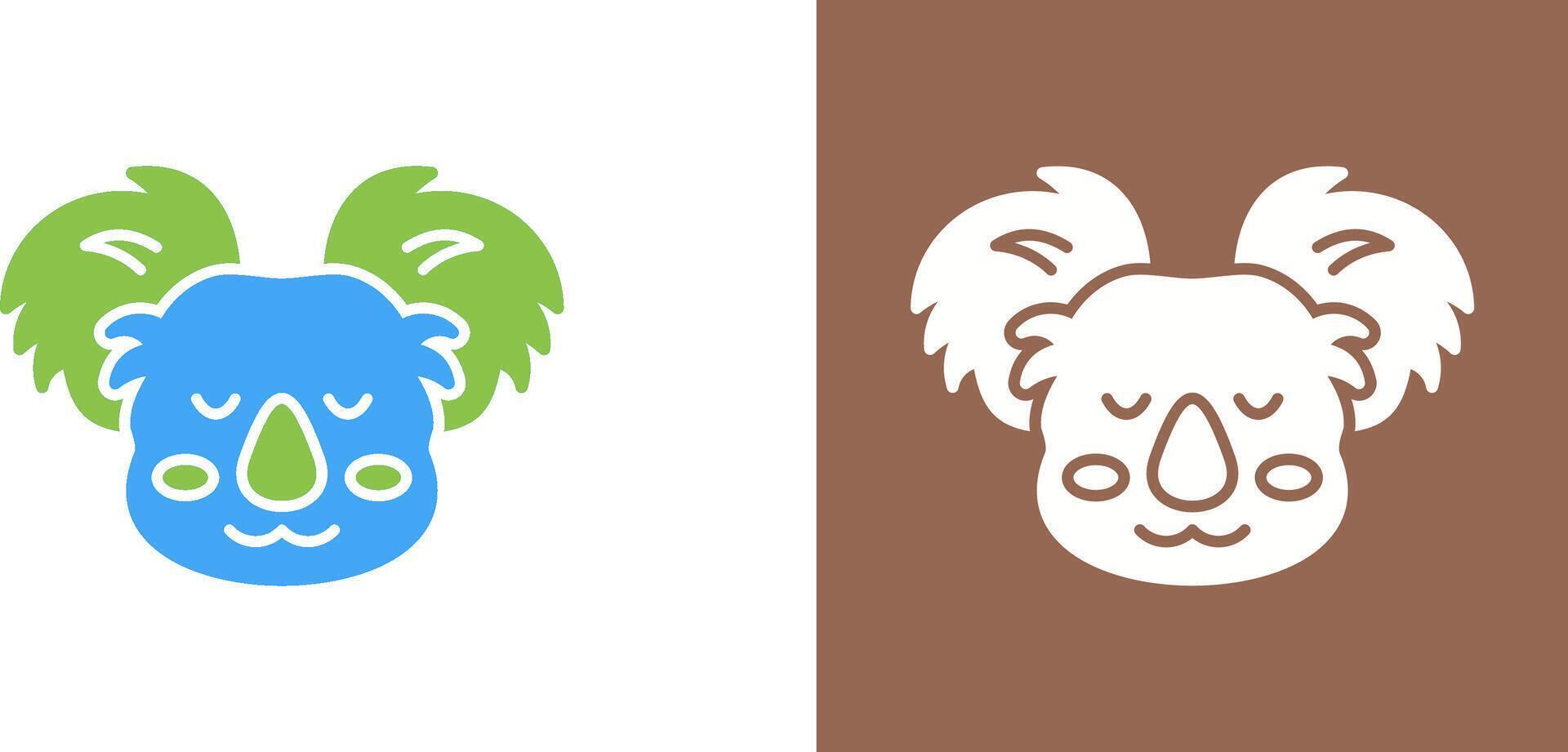 Koala Icon Design vector