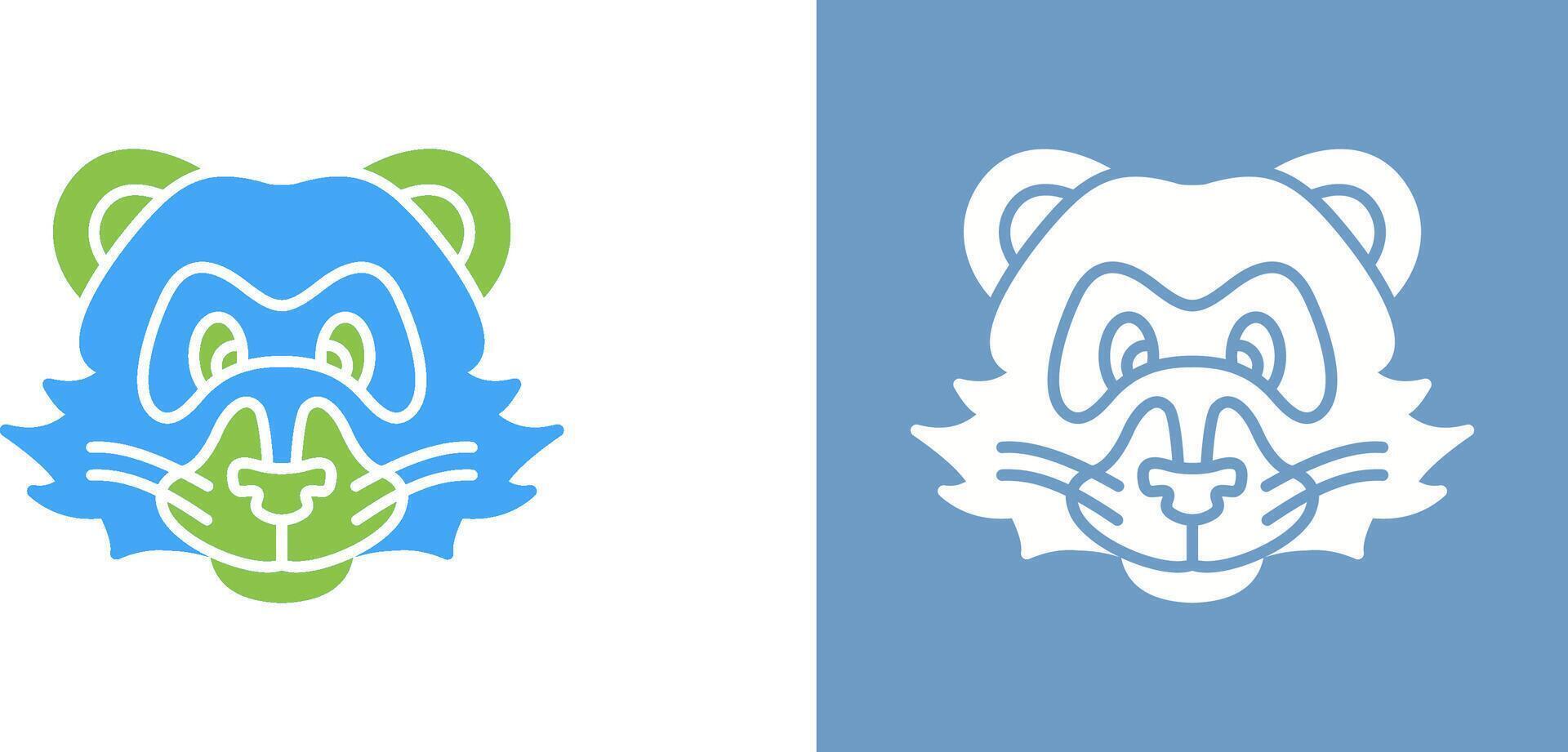 Ferret Icon Design vector
