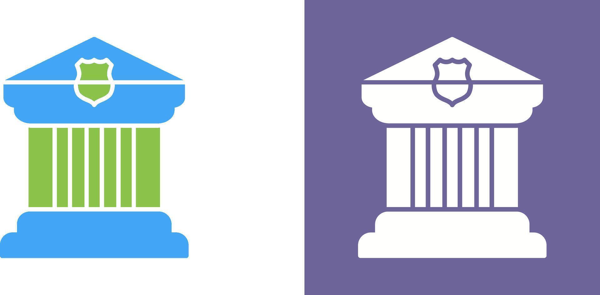 Courthouse Icon Design vector